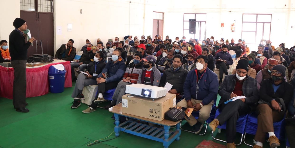 Training given to 288 personnel of 72 polling parties