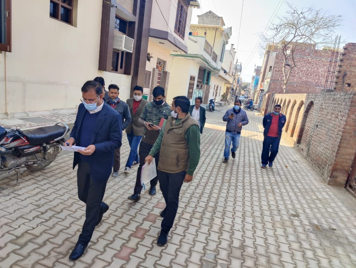 SDM gave instructions for improvement if found flaws in construction works