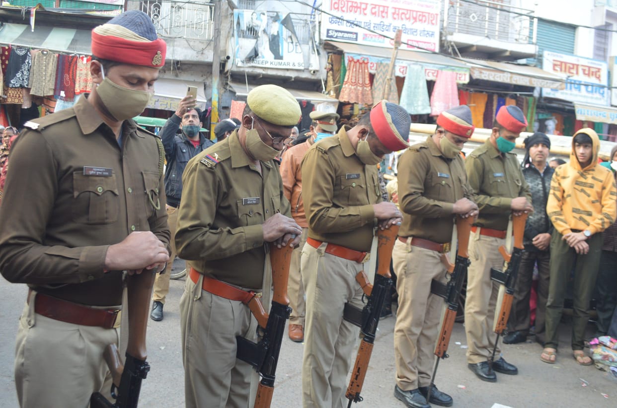 Hathras: Democracy defender fighter died, funeral was done with state honors