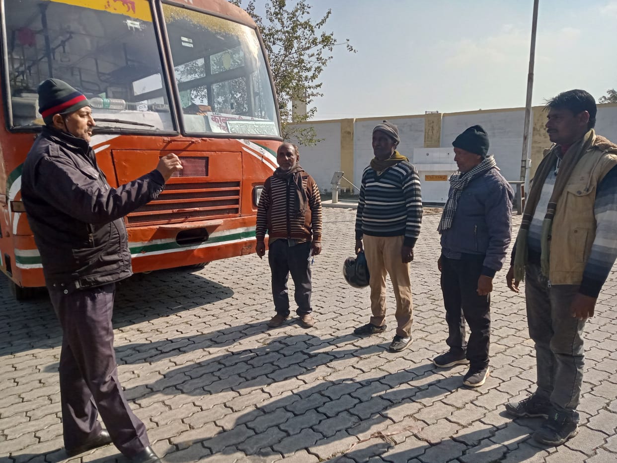 Buses of Delhi, Behmai will not be available
