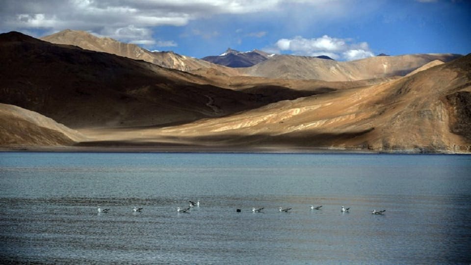 MEA in Loksabha, China bridge on Pangong lake is in areas under illegal occupation