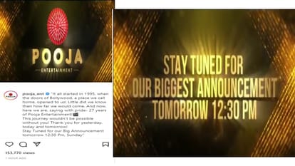 Bollywood production house Pooja Entertainment completes 27 years, big announcement will be on 6th February