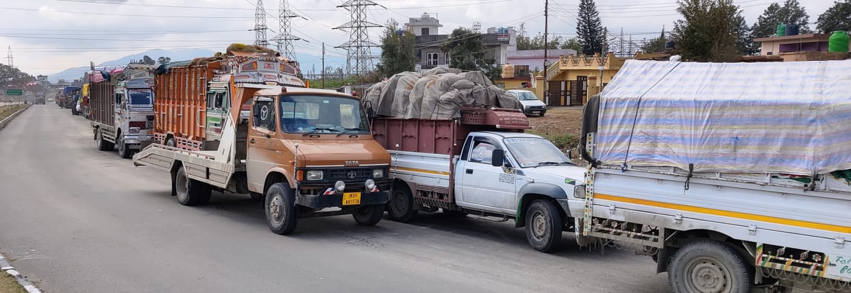 highway blocked
