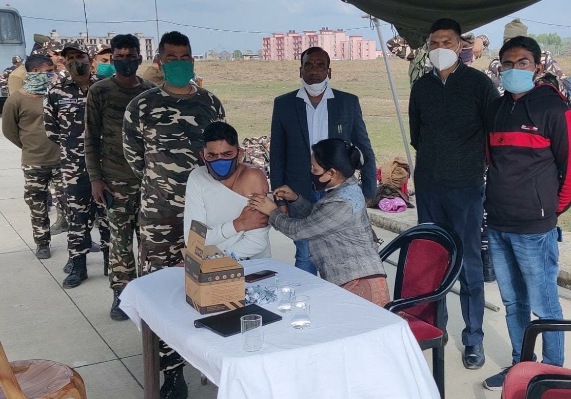 vaccination of 9817 people