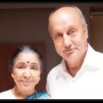 आशा भोसले और अनुपम खेर