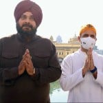 सिद्धू और चन्नी के साथ राहुल गांधी। (फाइल फोटो)