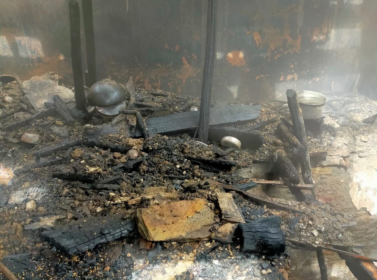 6 Month Died Due To Fire