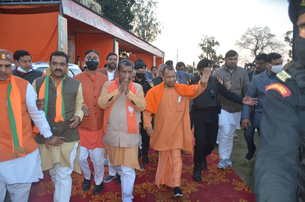 CM Yogi kept doing the math of polarization of votes