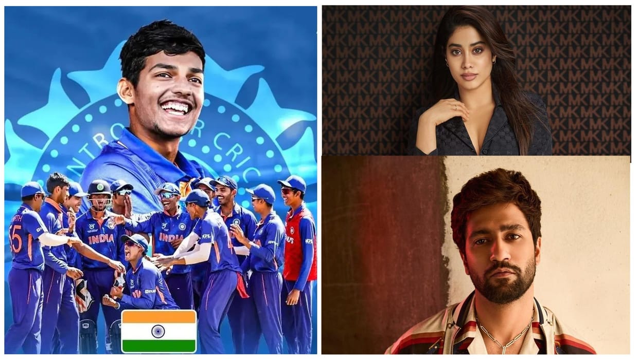 Janhvi kapoor Vicky kaushal  Anupam kher congratulate Indian Under-19 team on winning World Cup