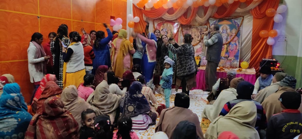 Worship of Maa Saraswati, recitation of Sunder Kand