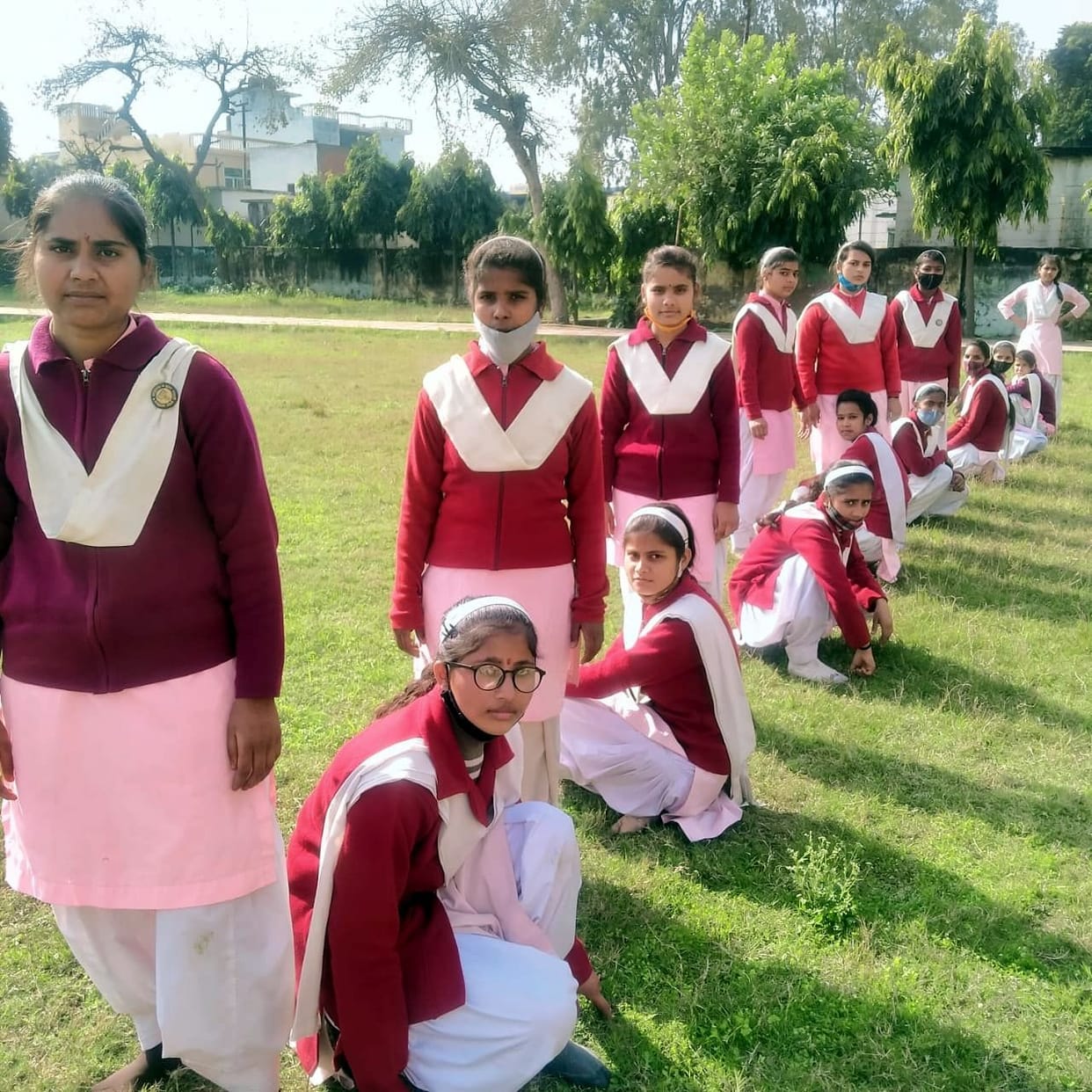 Girls shed sweat in Kho-Kho competition