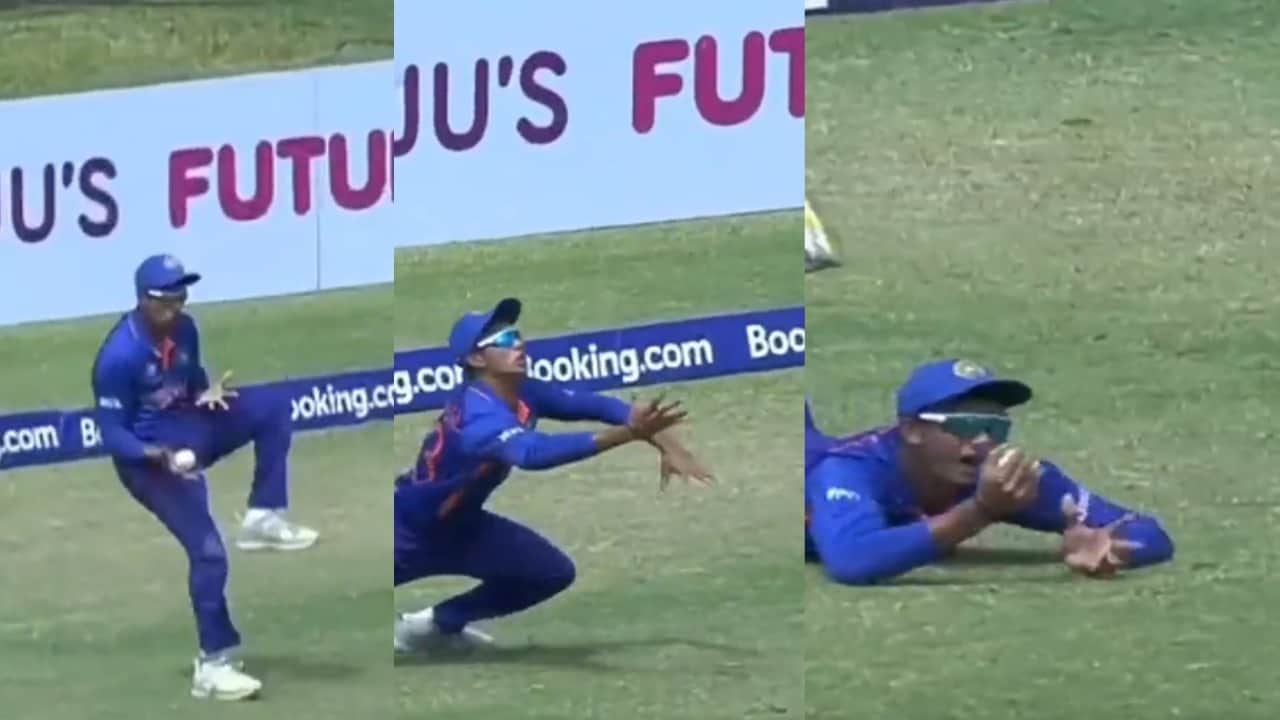 India vs England Under19 World Cup Final Photos, Winning Moments Photos, Yash Dhull Raj Bawa Nishant Sindhu Ravi Kumar Team India Photos U19 World Cup trophy