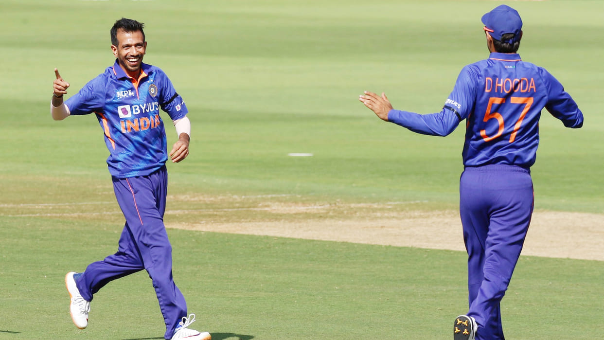 IND vs WI 1st ODI: Yuzvendra Chahal becomes second fastest Indian spinner to take 100 wickets