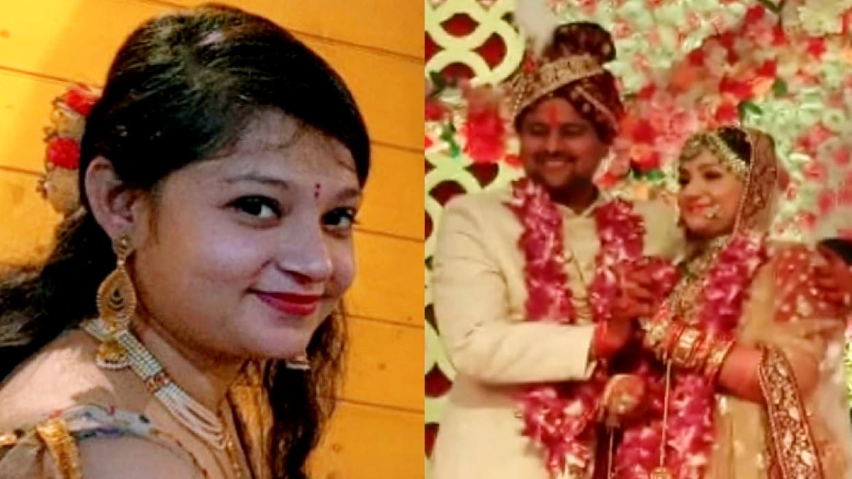 newly married woman dies on the third day of marriage due to gas geyser leak in Firozabad