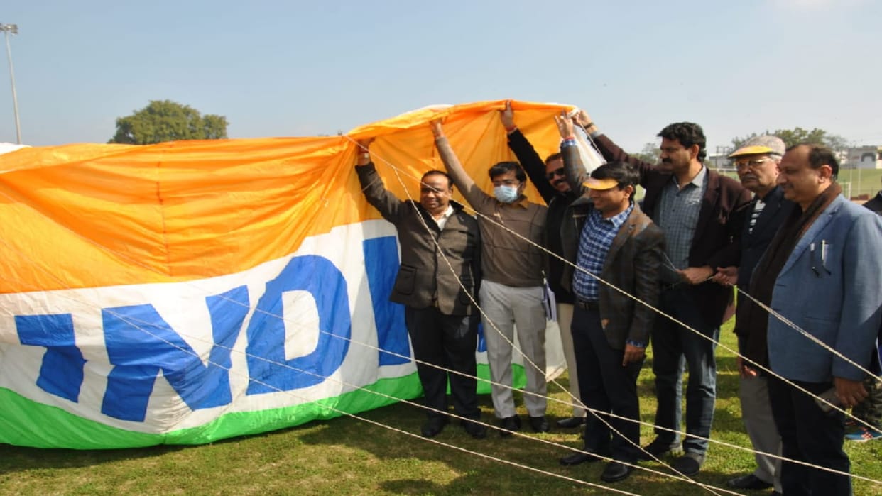 Flying kites and Dance on the tunes of DJ, Basant Panchami festival celebrated with fun