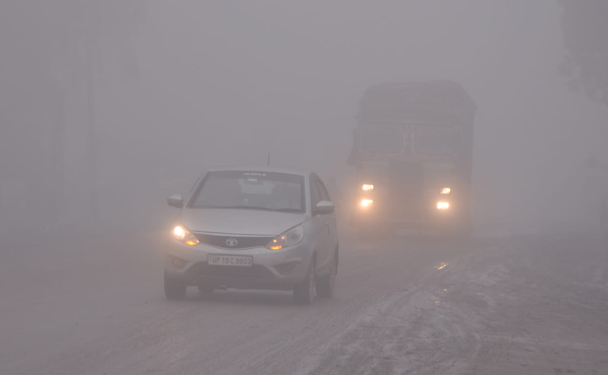 Fog in the morning became a disaster, in the afternoon the sun gave relief