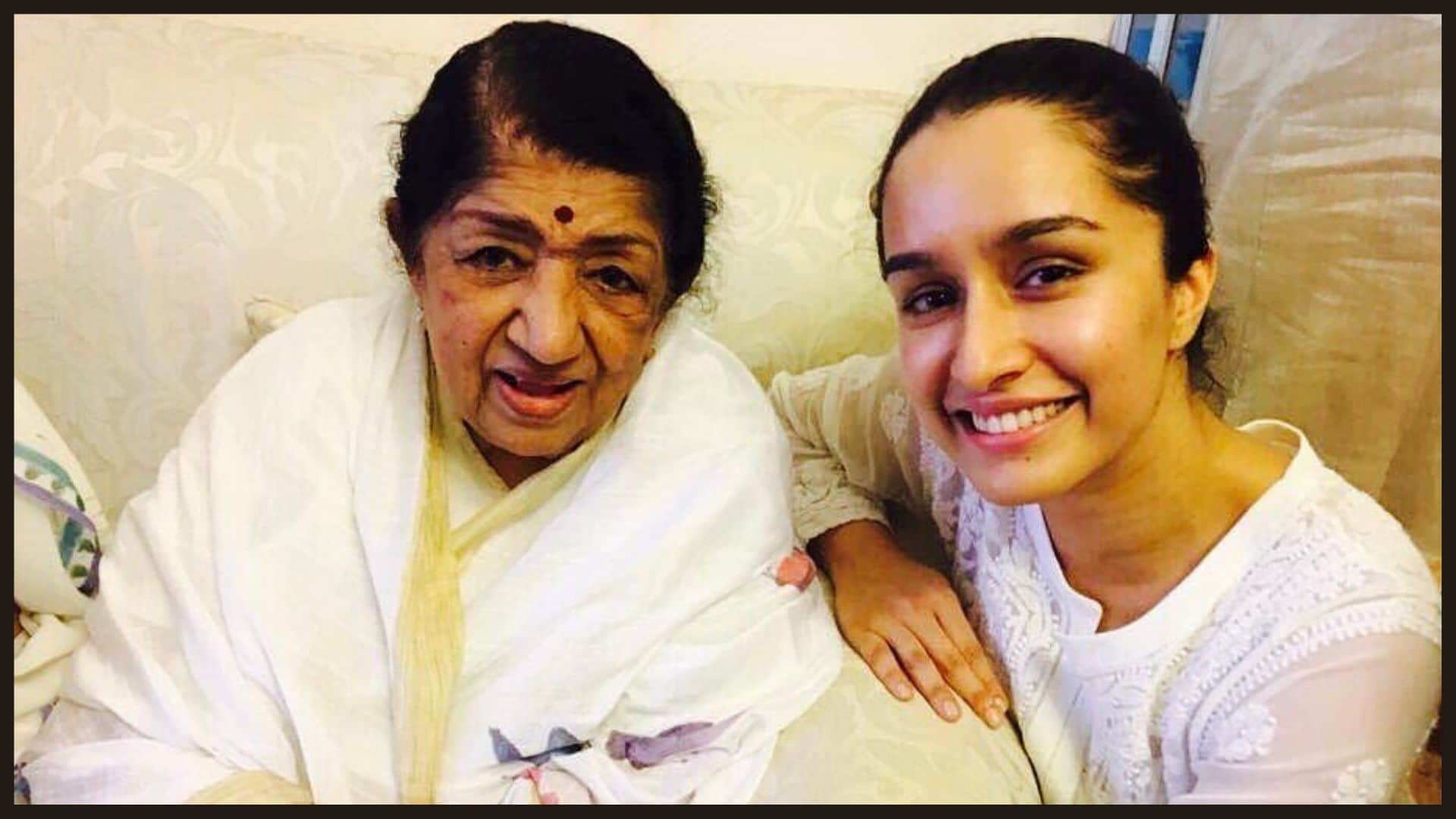 Shraddha kapoor birthday know unknown facts about her and actress relation with singer lata mangeshkar
