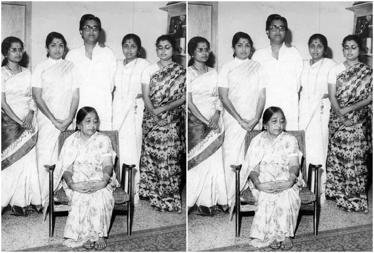 Lata Mangeshkar Passed Away: Lata Mangeshkar was the eldest of five siblings here the family of swar kokila looks like