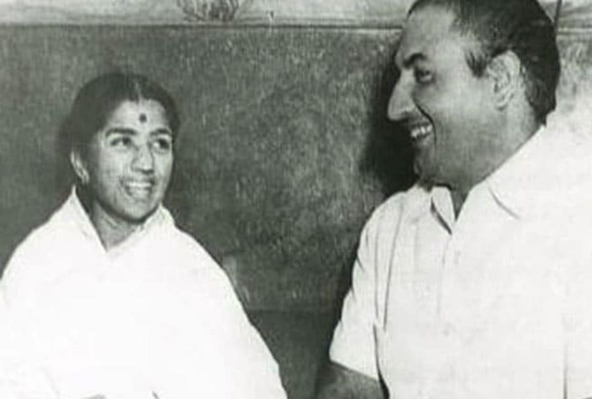 Lata Mangeshkar: When Lata Mangeshkar and Mohammad Rafi refused to sing together this is the reason behind their 4 years long dispute