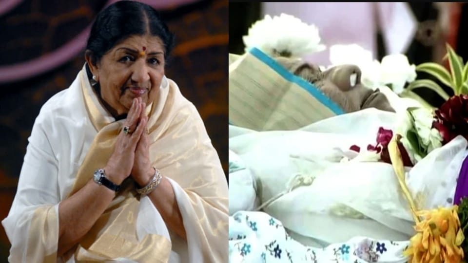 lata mangeshkar Video viral When she was admitted in the hospital