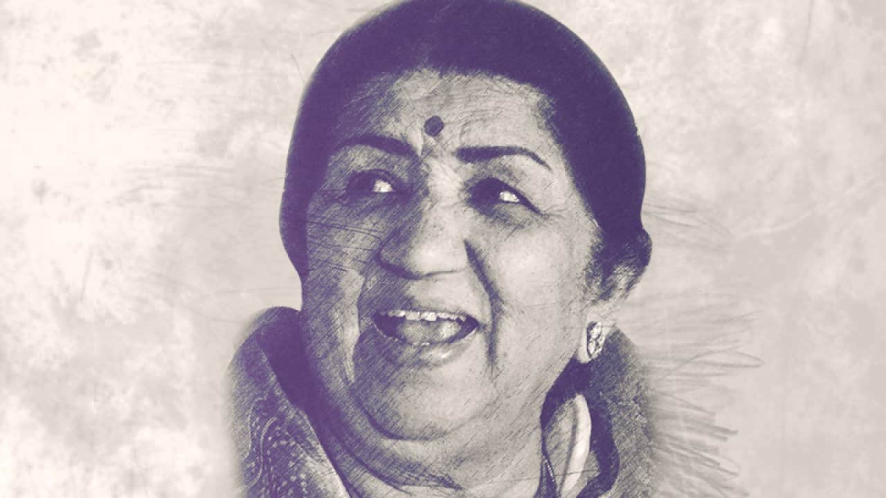 See Lata Mangeshkar date and year wise career graph