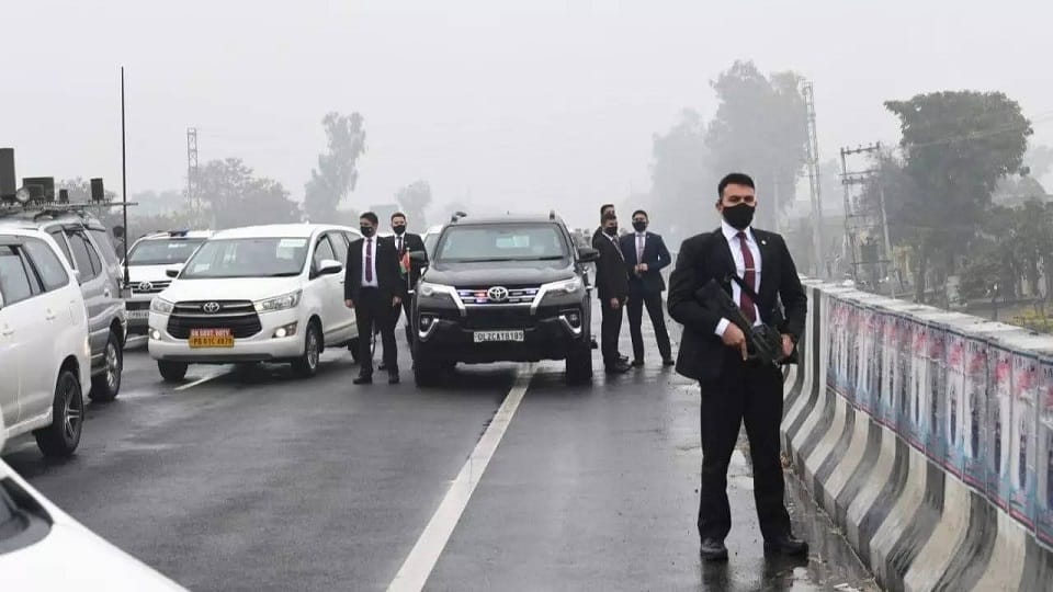 Action can be taken against officials in lapse in PM security Case