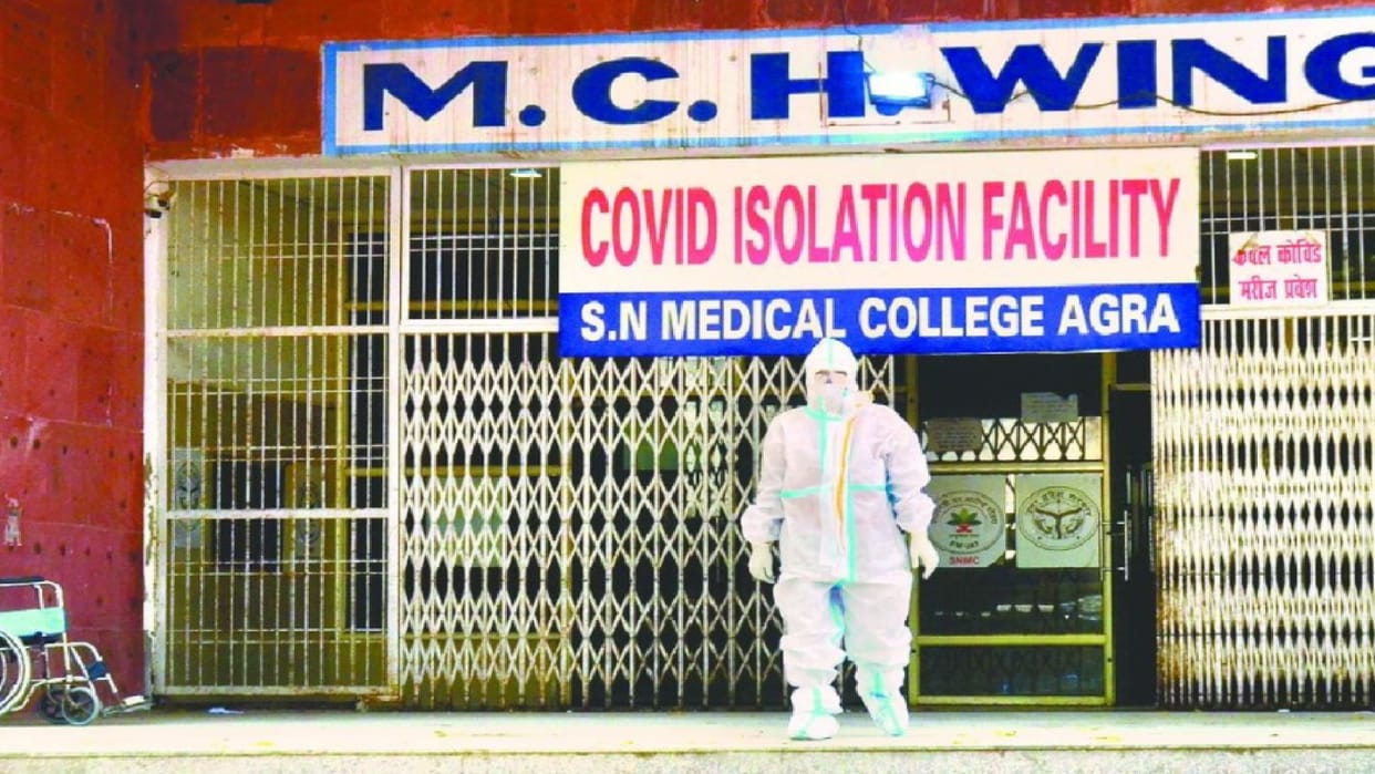 Agra Corona Virus Update News Today No Patients In Covid Hospital