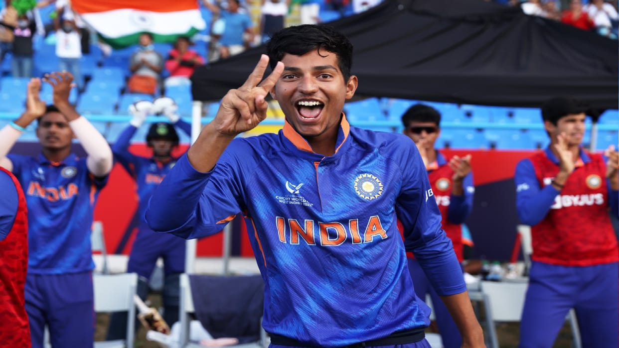 U19 World Cup 2022 Yash Dhull became the captain of ICC Most Valuable Team Raj Bawa and Vicky Ostwal also selected