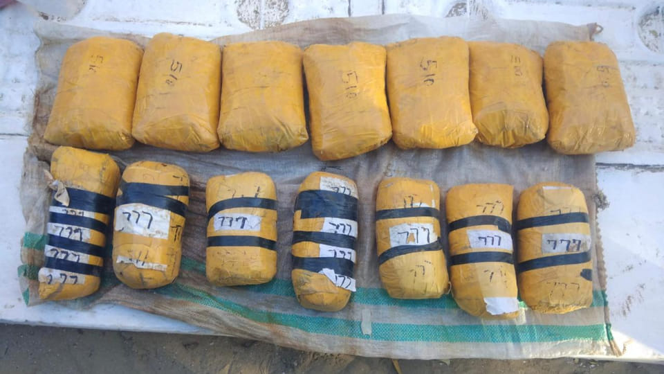 22 kg heroin recovered from India-Pakistan border near Barmer in Rajasthan