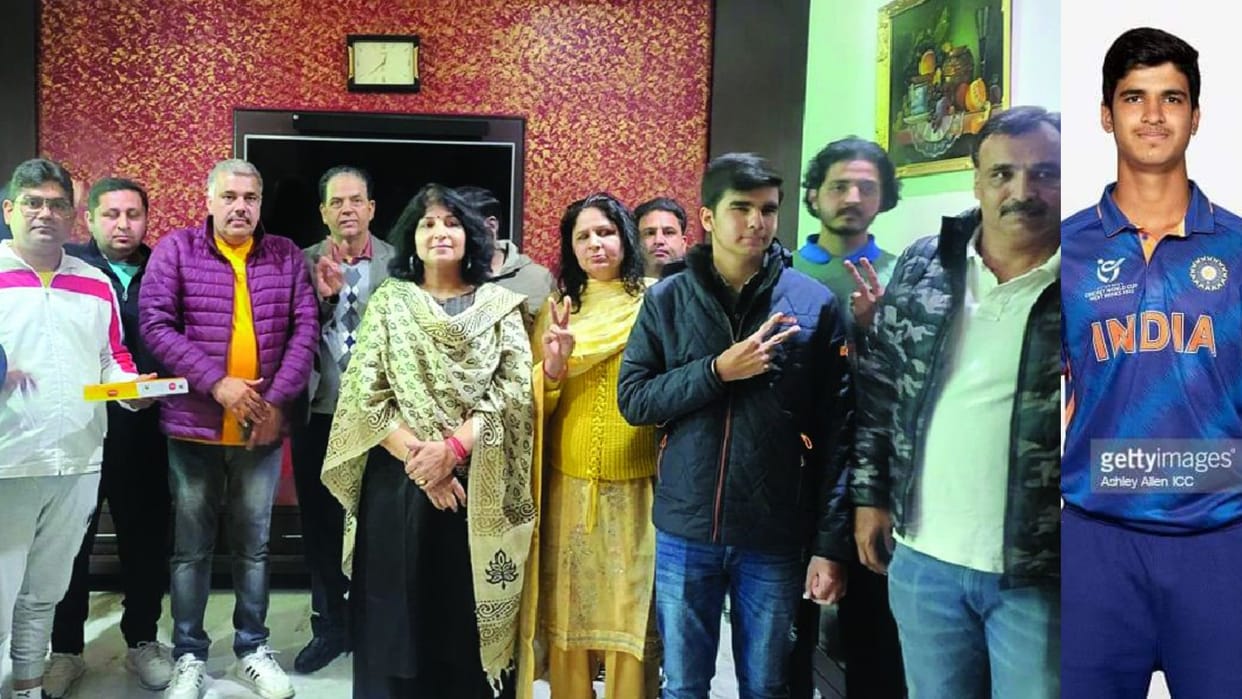 U-19 World Cup: Everyone have Proud of Garv Sangwan of Bhiwani