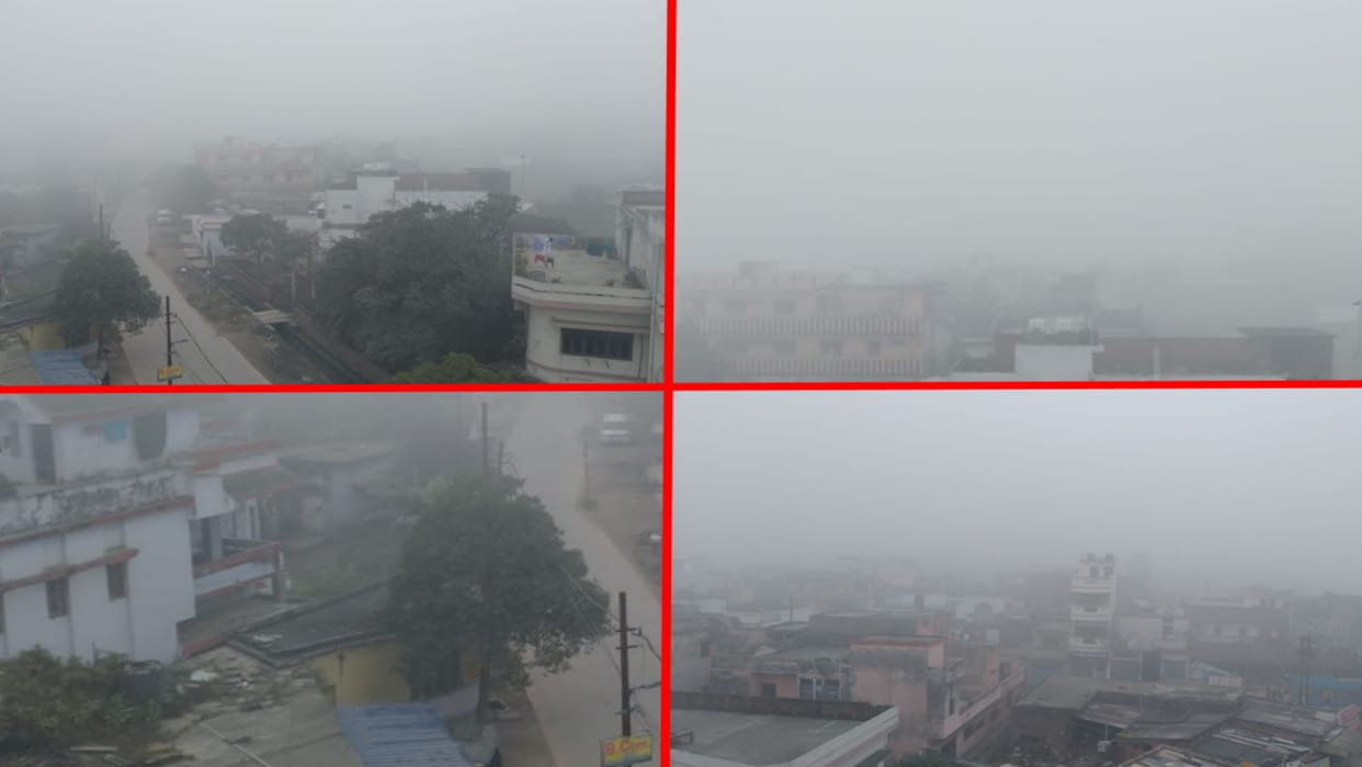 heavy fog start in gorakhpur news update