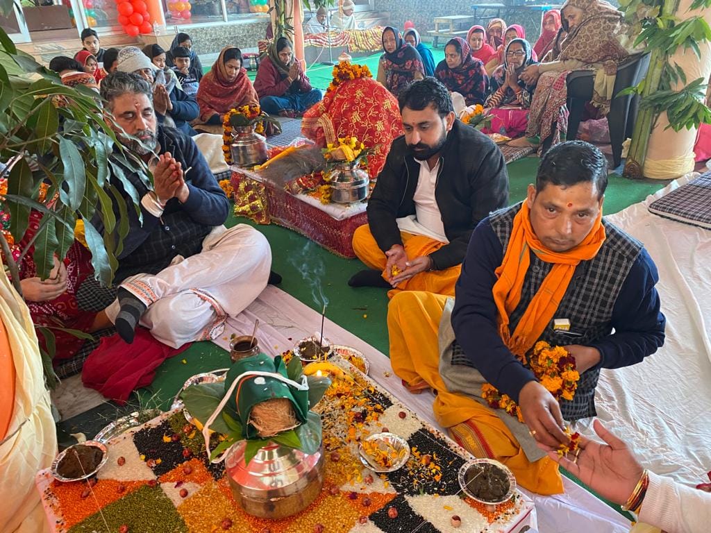 Religious rituals completed in the annual festival of Shaktipeeth Vaishnodham