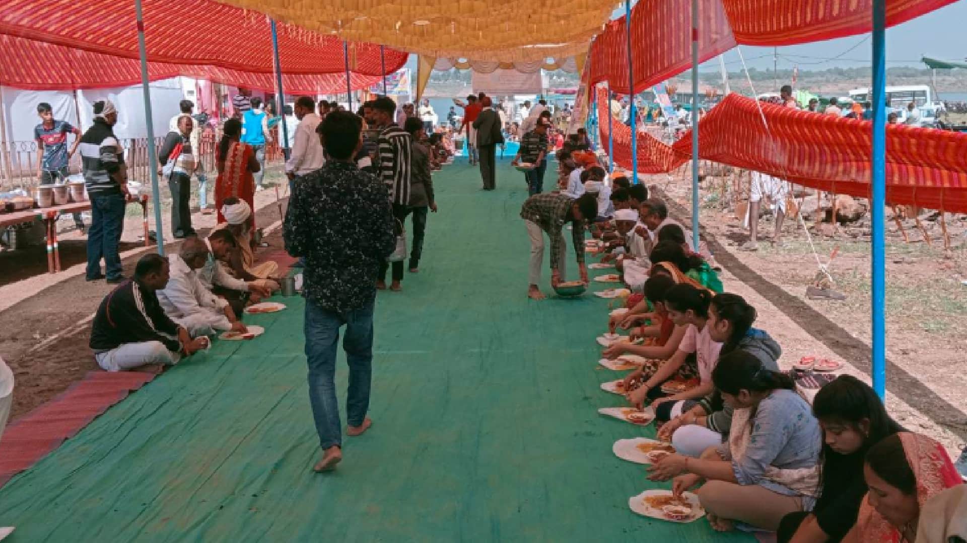 Narmada Janmotsav: 1100 meters Chunari climb to Narmada in Barwani, events will be held in Nemavar on Tuesday