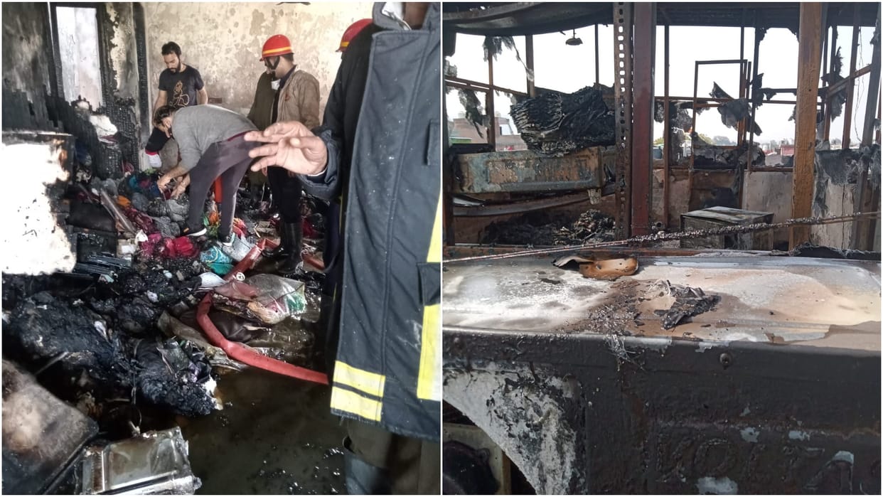 Massive fire broke out in a building in Punjabi Basti arvind Kejriwal gave instructions for help