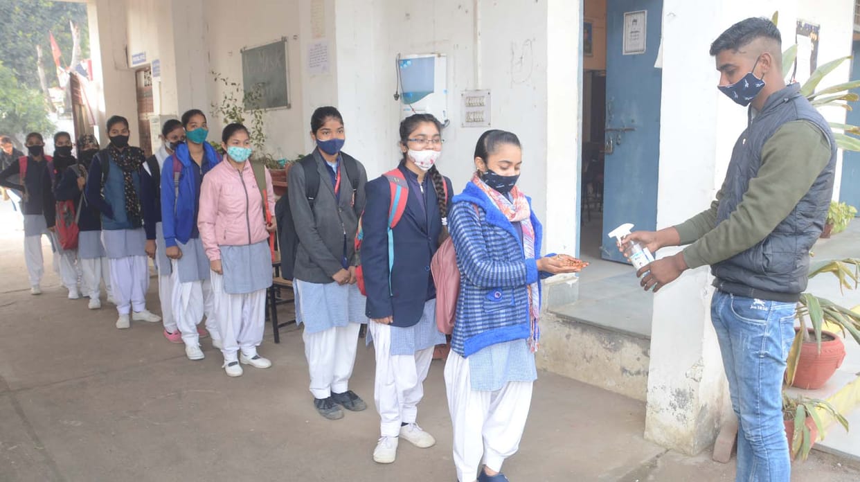 30 percent students reached school