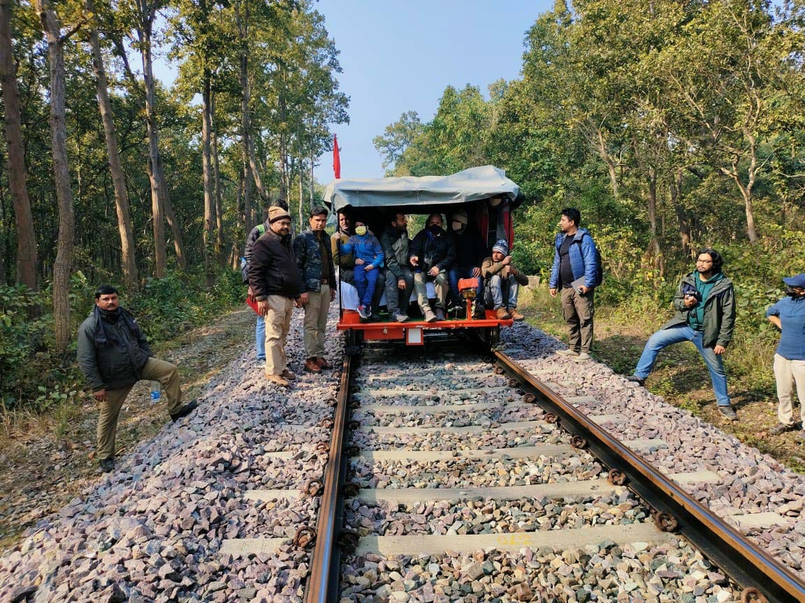 WII team reached to study the impact of rail electrification on wildlife