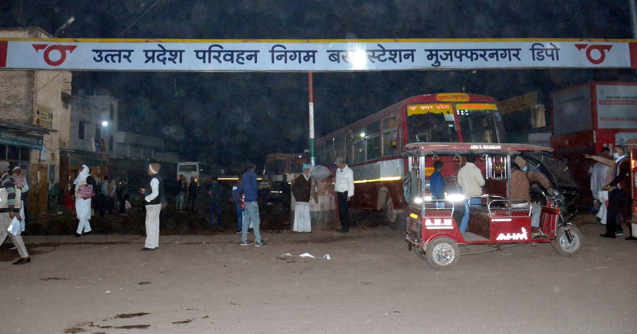 Buses left for elections, people's woes increased