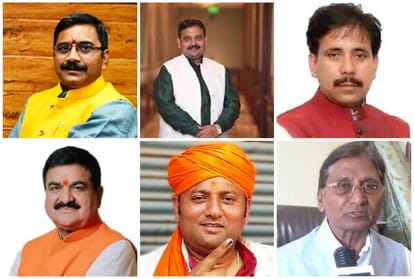 6 सीटों पर भाजपा ने पुराने चेहरों पर जताया था भरोसा।