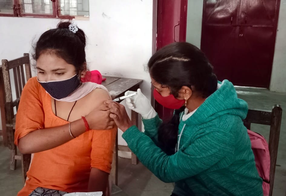 104 got vaccinated under PWI