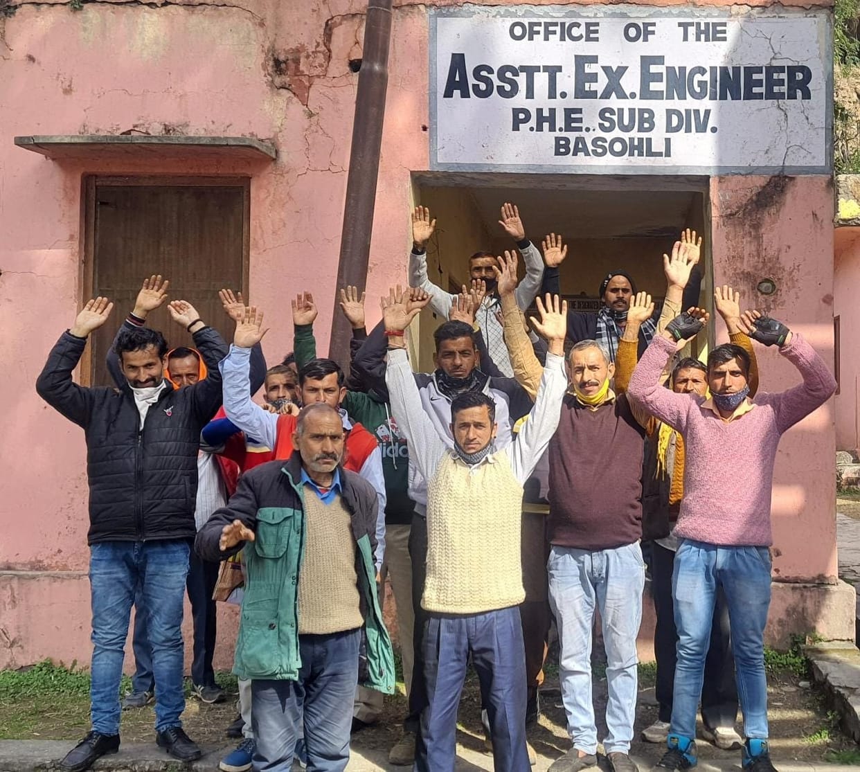 employees demanded arrears of salary