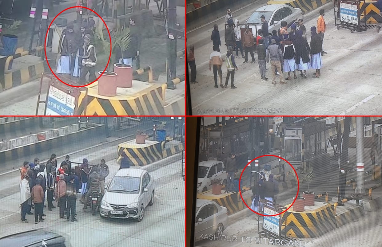 uttarakhand news: Four youths in car attacked with sword on asking for toll at rudrapur, photos