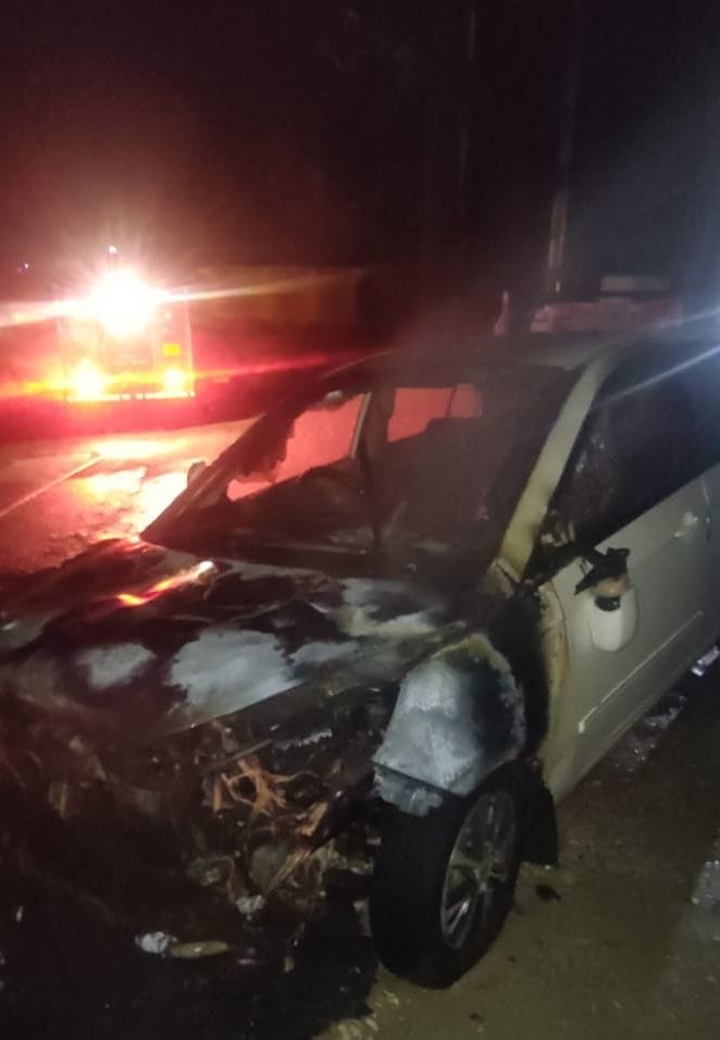 car fire near chalchowk vegetable market mandi