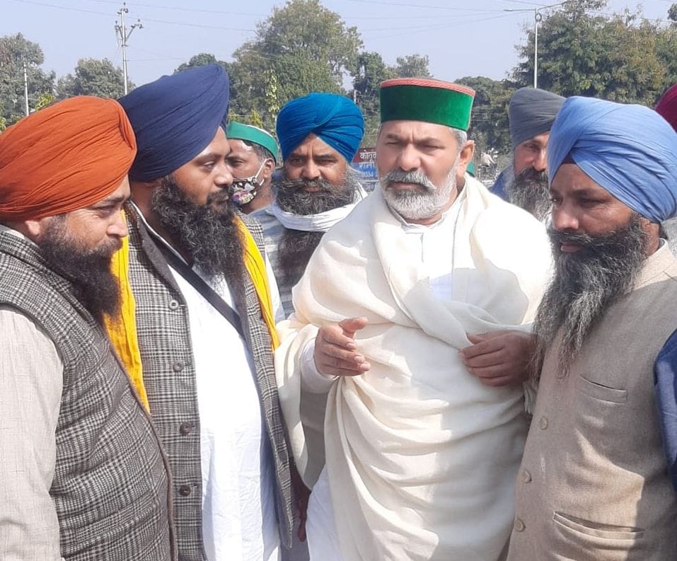 Rakesh Tikait pulled out of political program