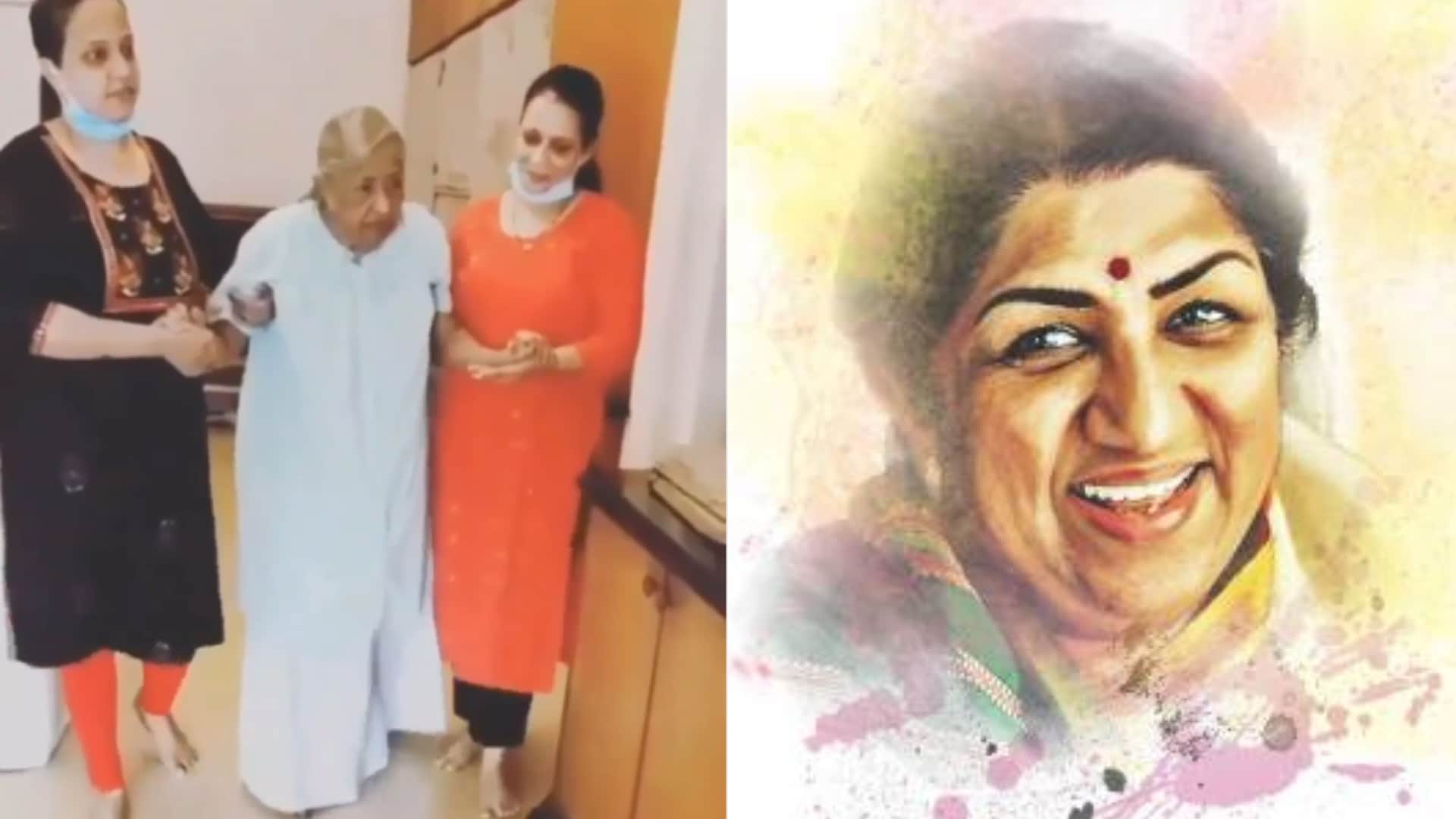 Lata Mangeshkar had a smile on her face in her last moments said the doctor who treated the singer