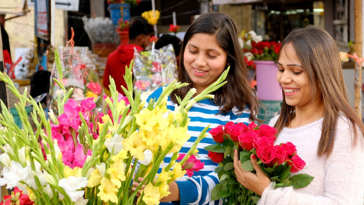Valentine week will start from Rose Day today
