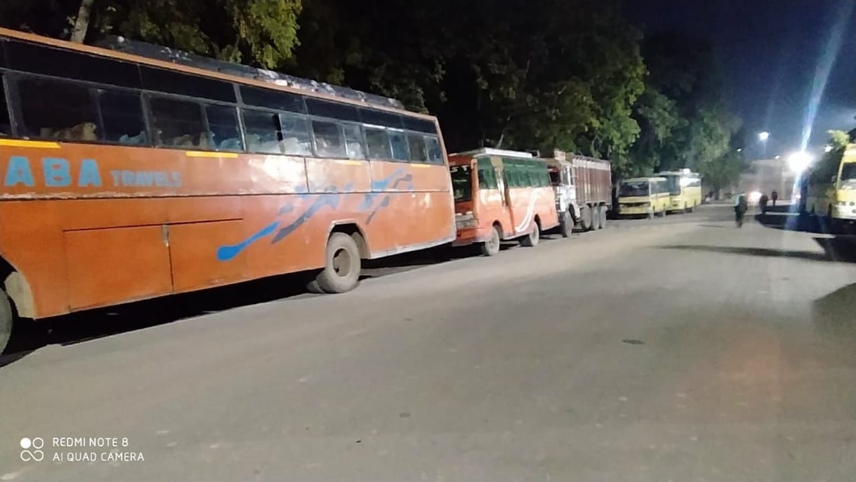 Mathura: Vehicles acquired for elections started reaching Mandi premises