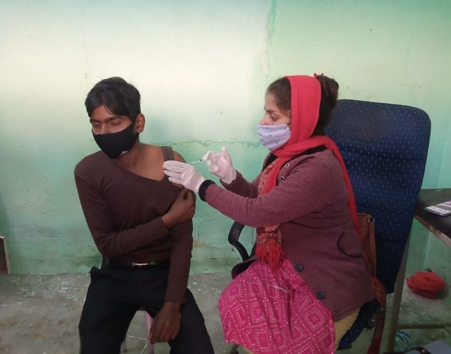 vaccination of 10,117 people