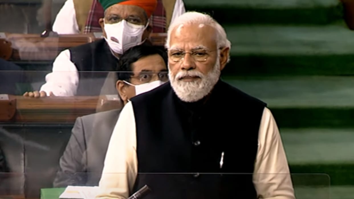 Narendra Modi Live From Parliament Loksabha reply on Motion of Thanks debate Rahul Gandhi Budget Session
