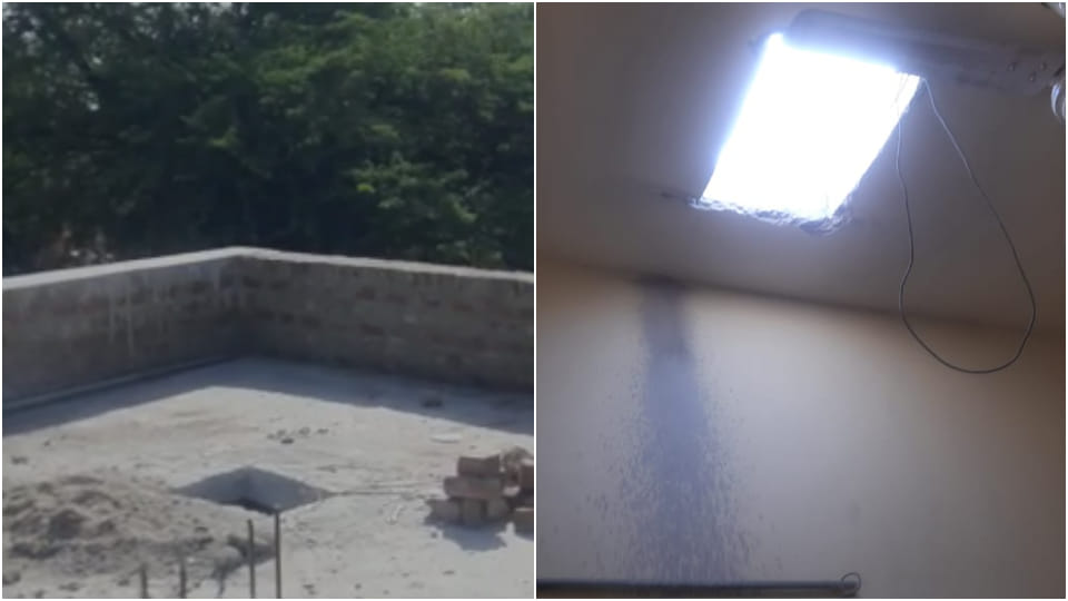 Theft by cutting roof of Bank of Baroda in Pali Rajasthan