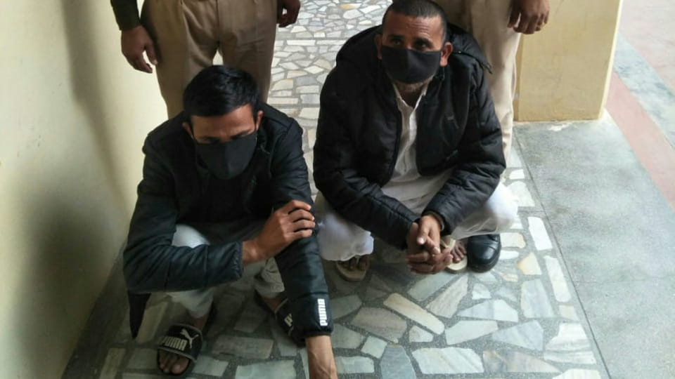 Two accused arrested for grabbing 1.26 crore in Bikaner Rajasthan